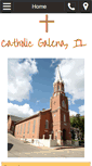 Mobile Screenshot of catholicgalena.com